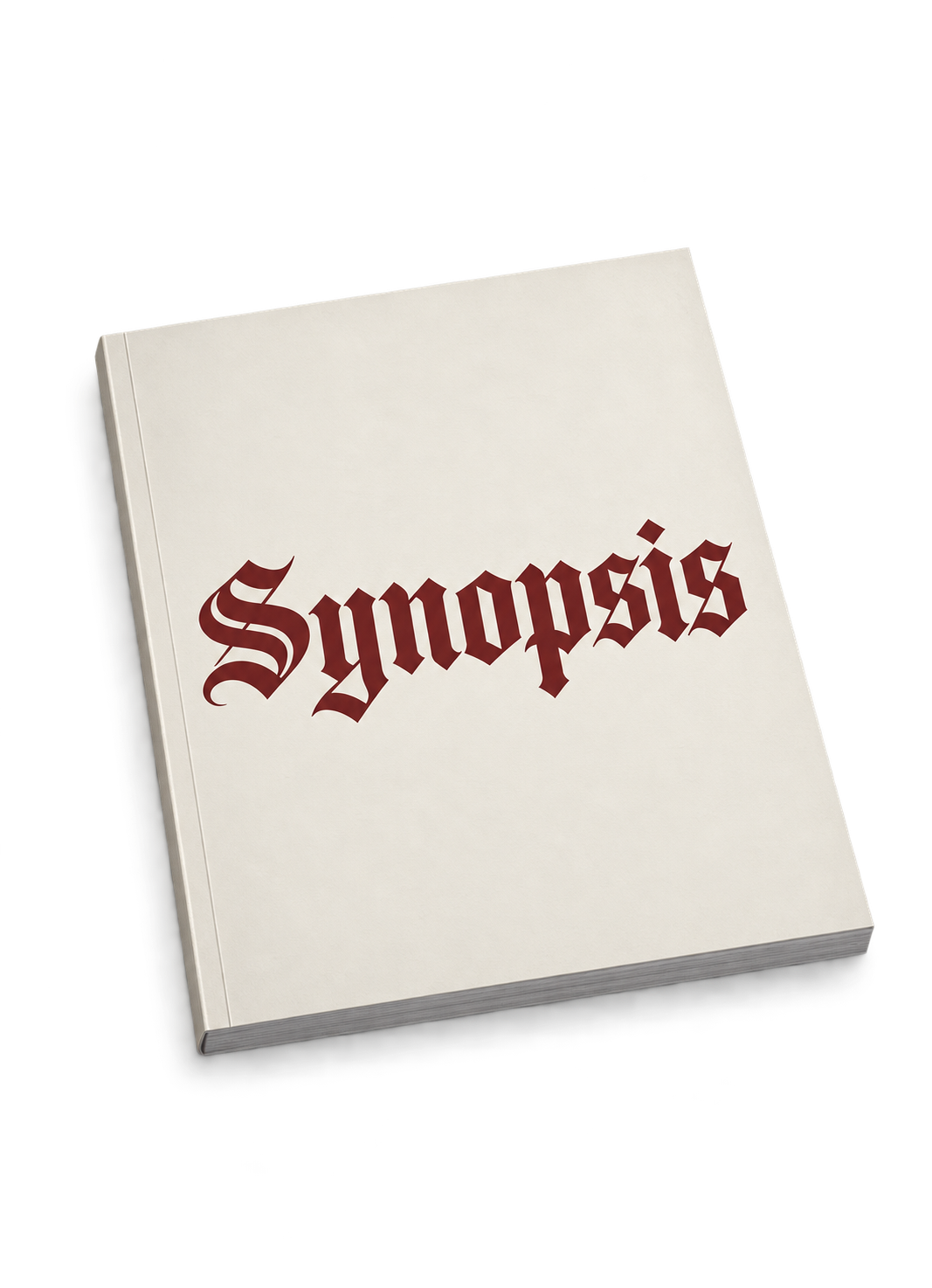SYNOPSIS BLACKLETTER 표지